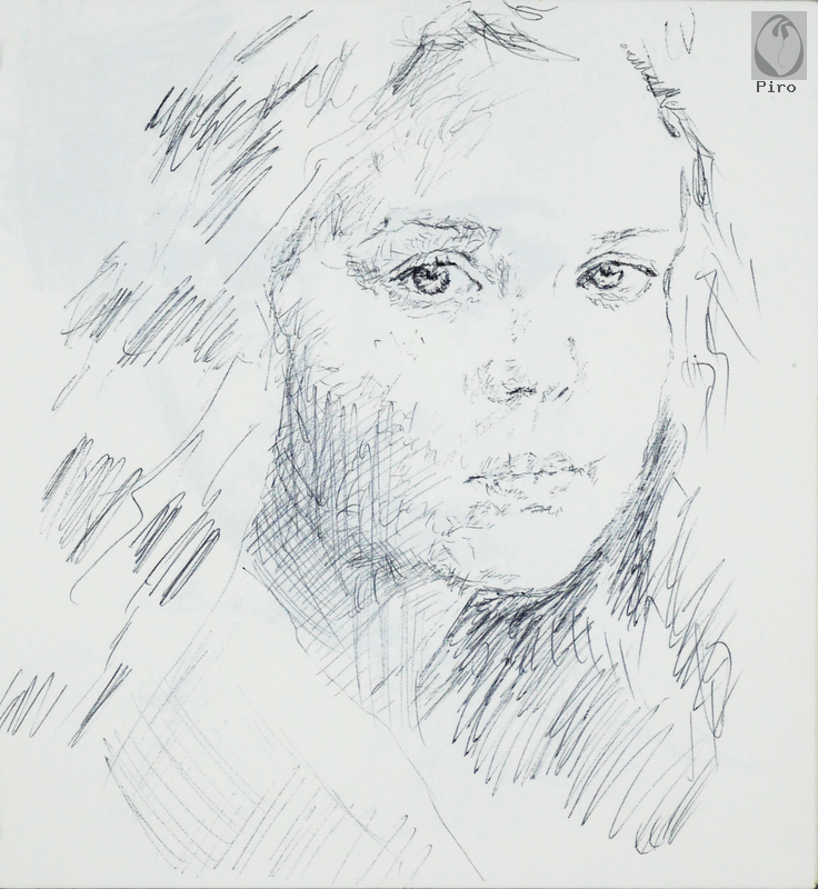 drawing - disegno al tratto di Piro